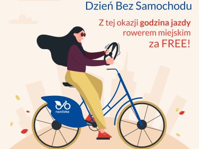 Dzień Bez Samochodu na rowerach miejskich!